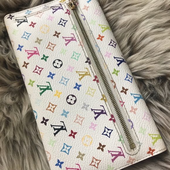 authentic LV multi colour Eugenie wallet - Picture 2 of 9